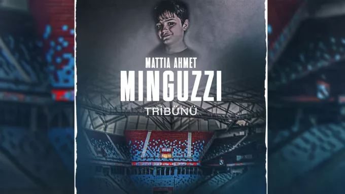 Ahmet Minguzzi’nin Adı Trabzonspor Tribününde Sonsuza Dek Yaşayacak