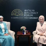 Emine Erdoğan ile Latife El Durubi Bir Araya Geldi