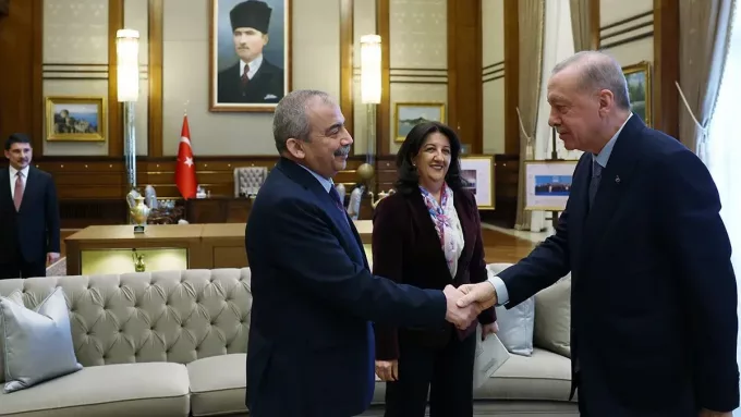 Erdoğan ile Görüşme Sonucu DEM Parti'den 13 Maddelik Talepler Listesi