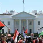 Washington’da Binlerce Kişi İsrail’e Ambargo Çağrısı Yaptı!