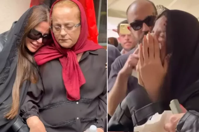 Simge Sağın’ın En Acı Günü: Ablasını Son Yolculuğuna Uğurladı