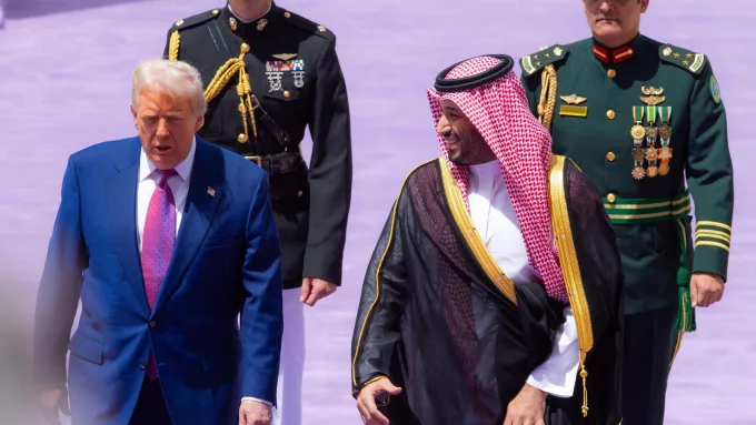 Trump Orta Doğu Turu’na Suudi Arabistan’dan Başladı
