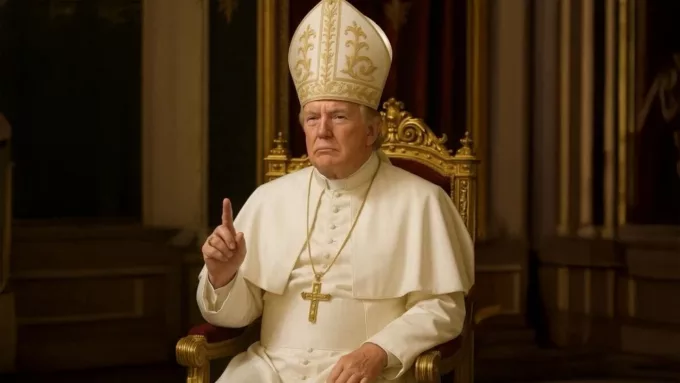 Trump’tan Dijital Vatikan Fantezisi: “Papa Olmak İsterdim”