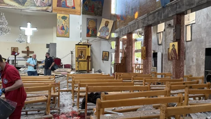 Şam'da Kilisede Kanlı Saldırı: Çok Sayıda Ölü ve Yaralı Var